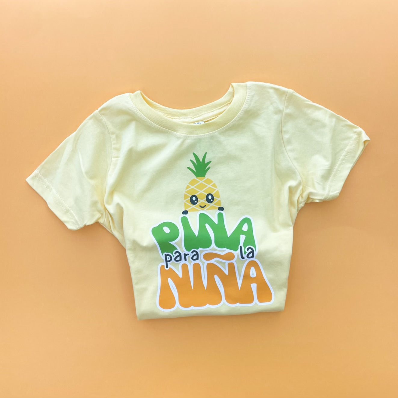 Piña para la Niña Short Sleeve T-Shirt - Butter