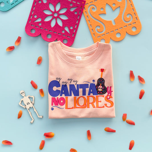Canta no Llores T-Shirt - Peach