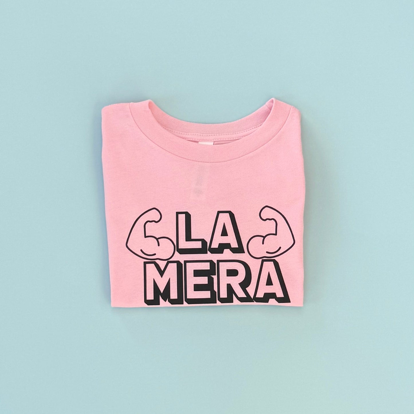 La Mera Mera Kids T-Shirt l Baby Pink