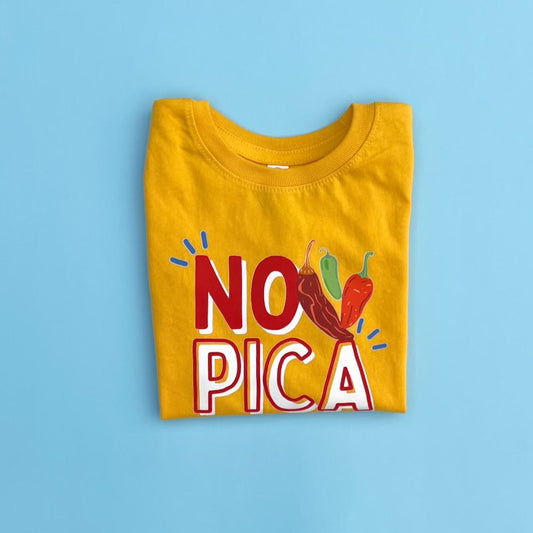 No Pica - Short Sleeve T Shirt - Gold