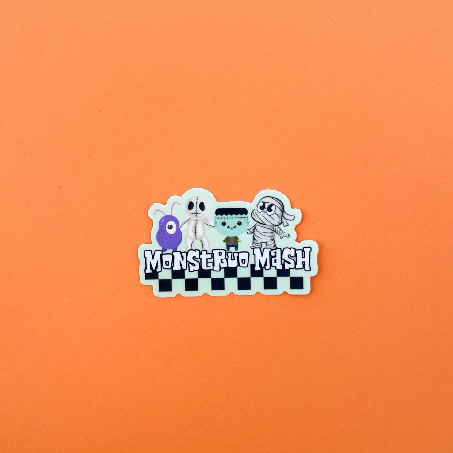 monstruo mash sticker