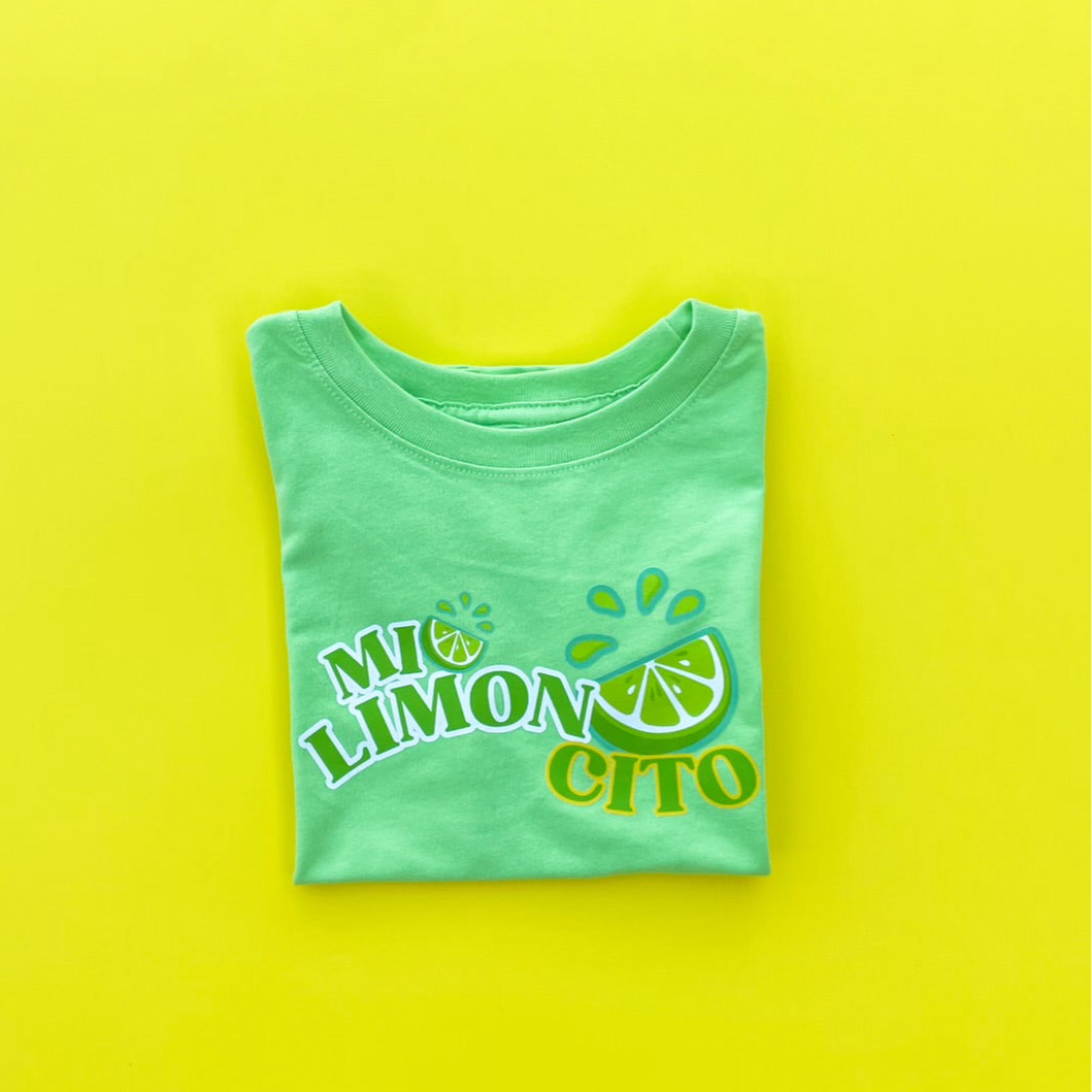 Mi Limoncito Short Sleeve T-Shirt - Key Lime