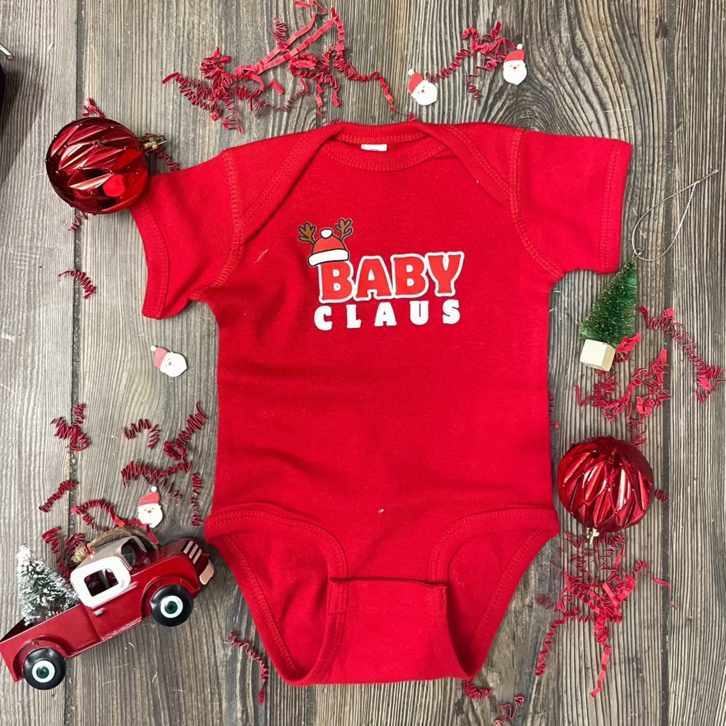 baby claus onesie