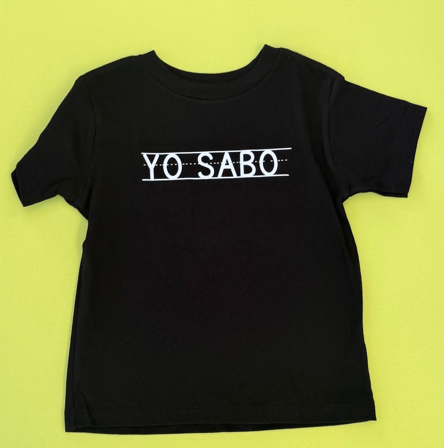 Yo Sabo Kids T-Shirt l Black