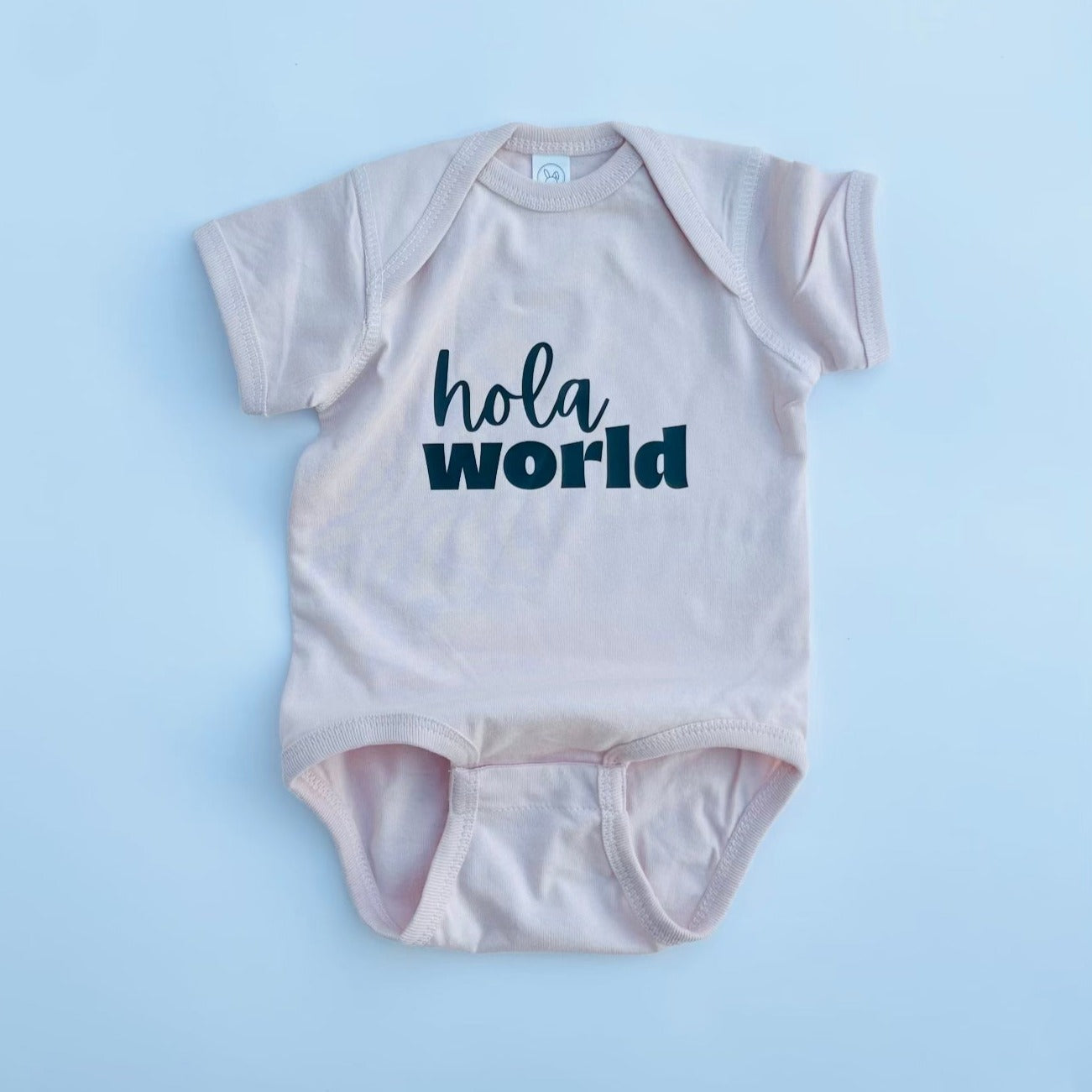 hola world onesie