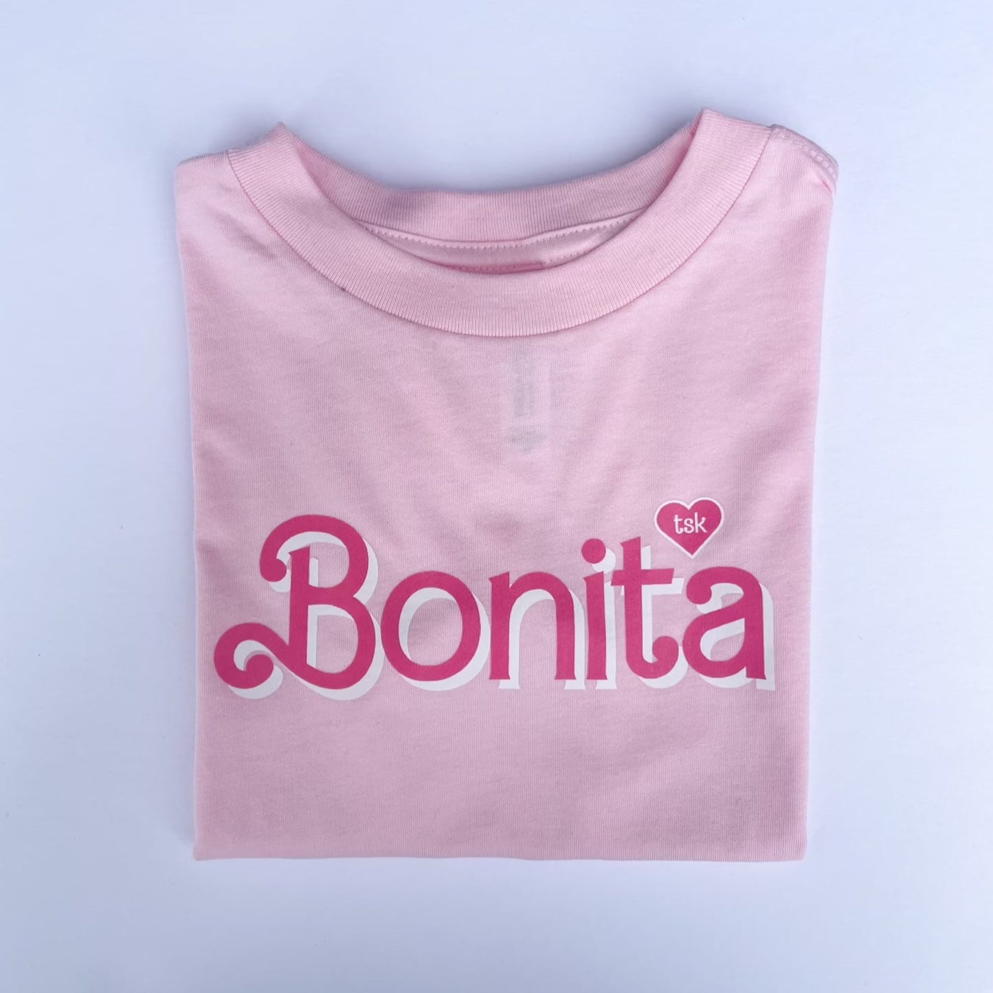 Bonita T-Shirt - Pale Pink