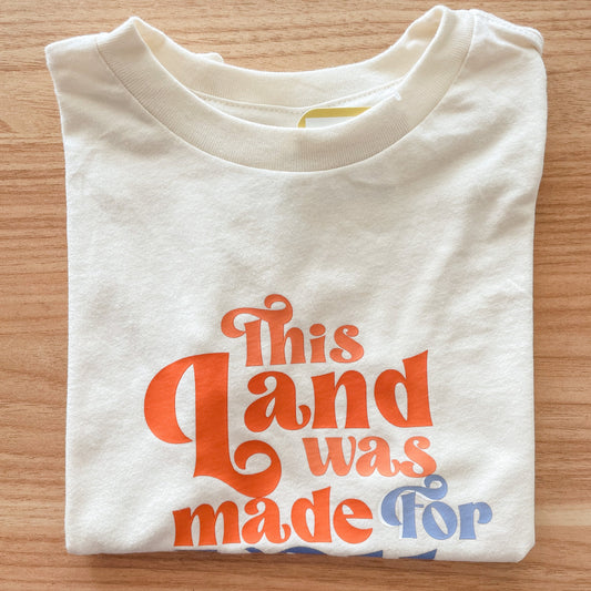 this land was made for you and me tee shirt