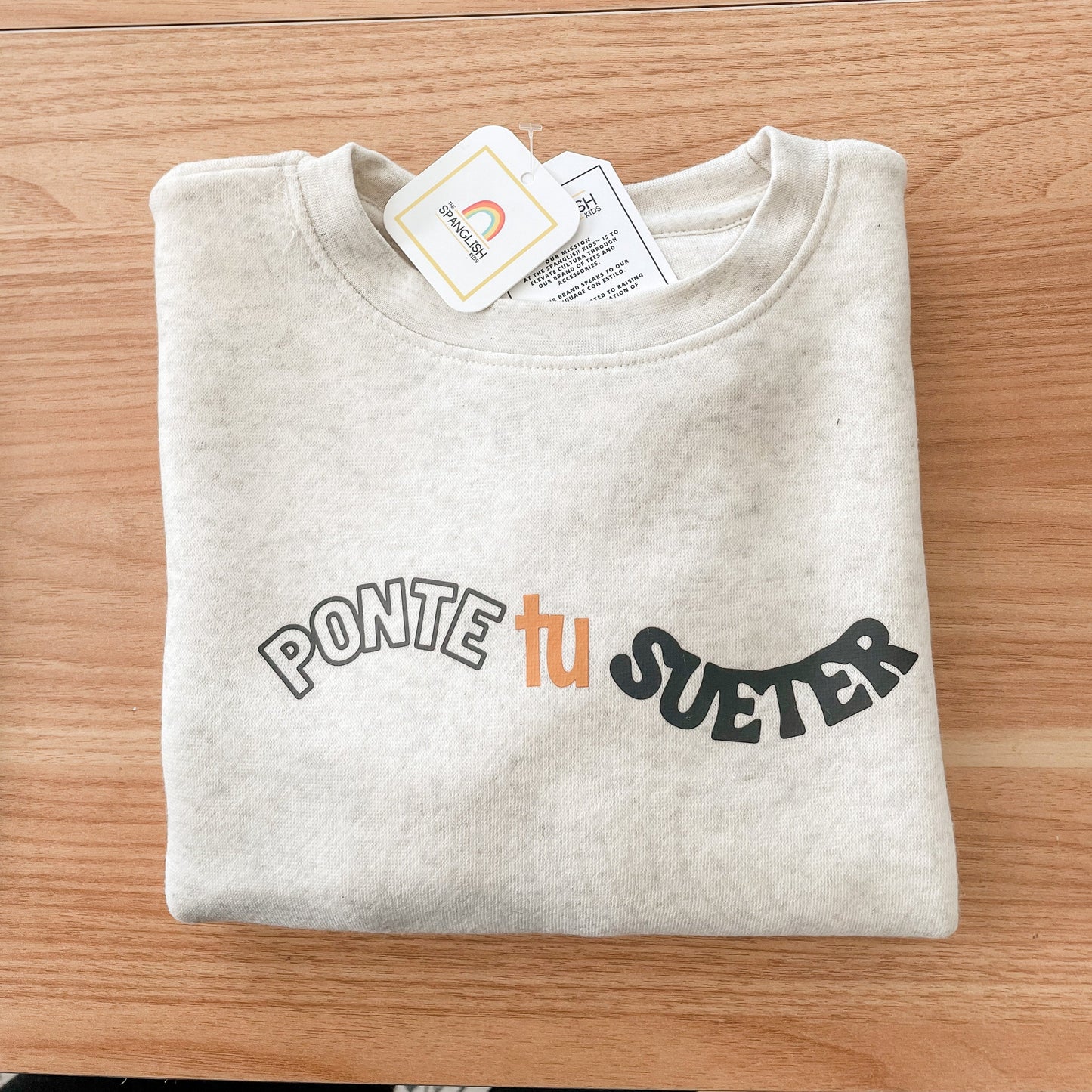 ponte tu sueter sweatshirt