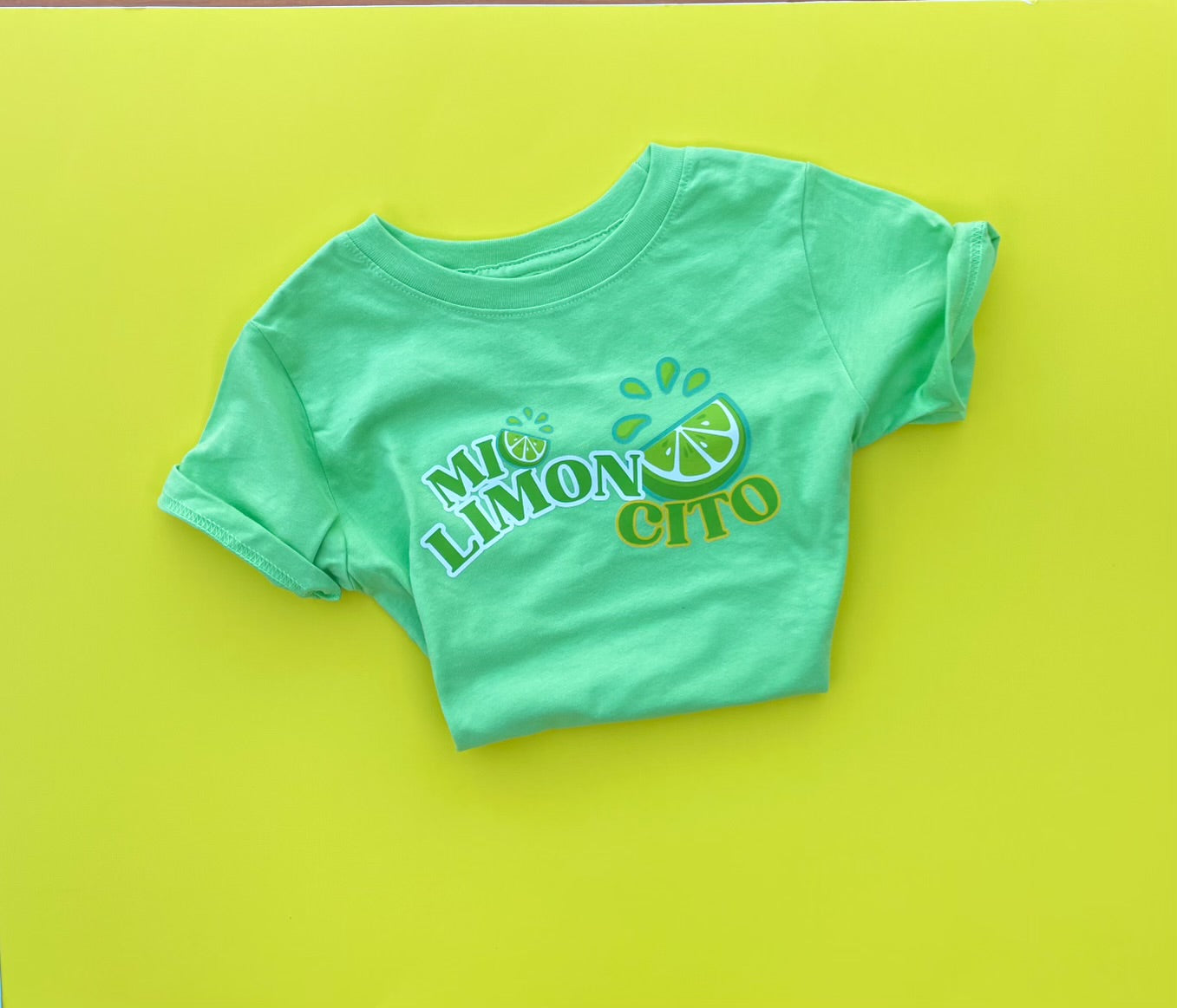 Mi Limoncito Short Sleeve T-Shirt - Key Lime