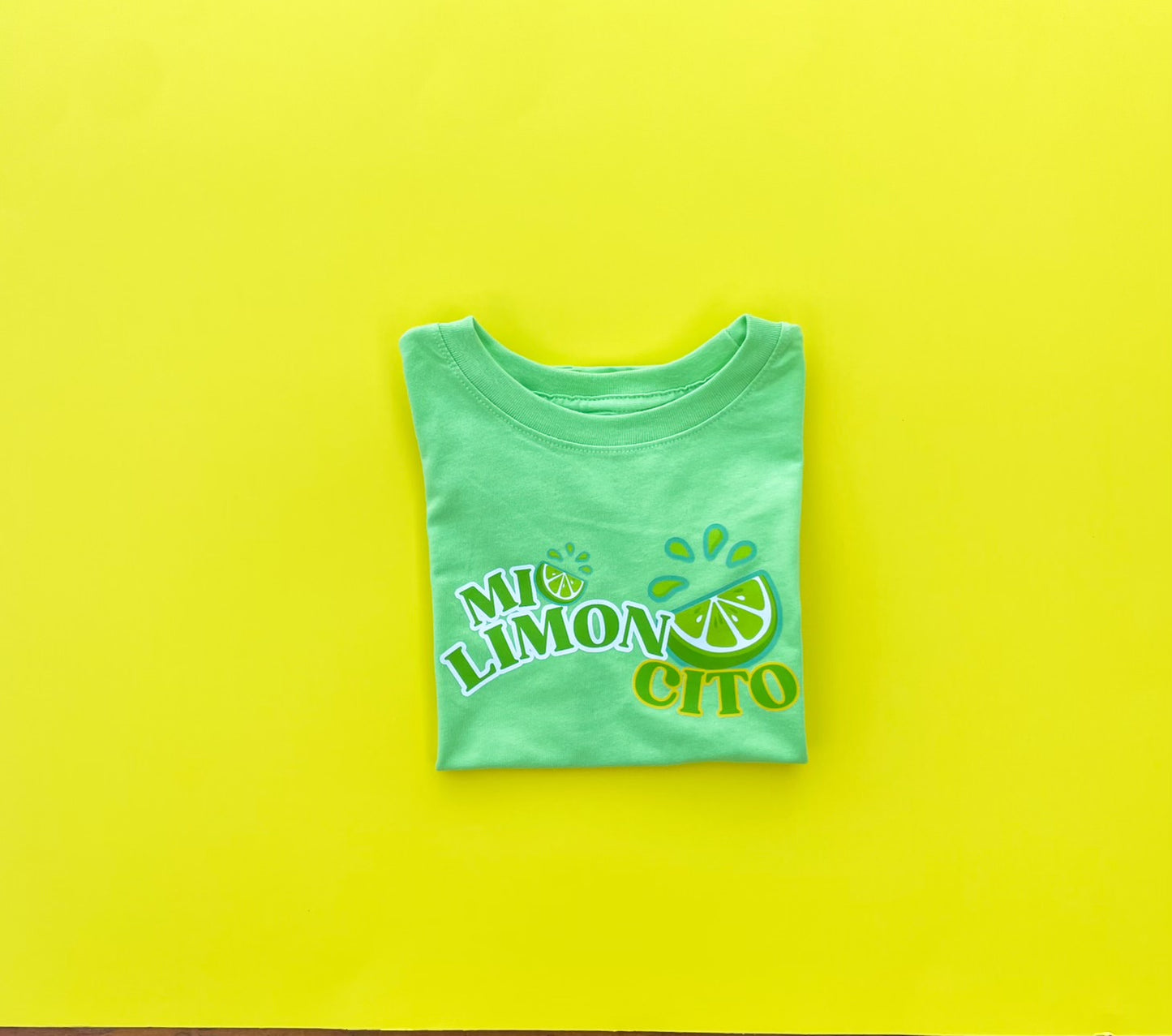 Mi Limoncito Short Sleeve T-Shirt - Key Lime