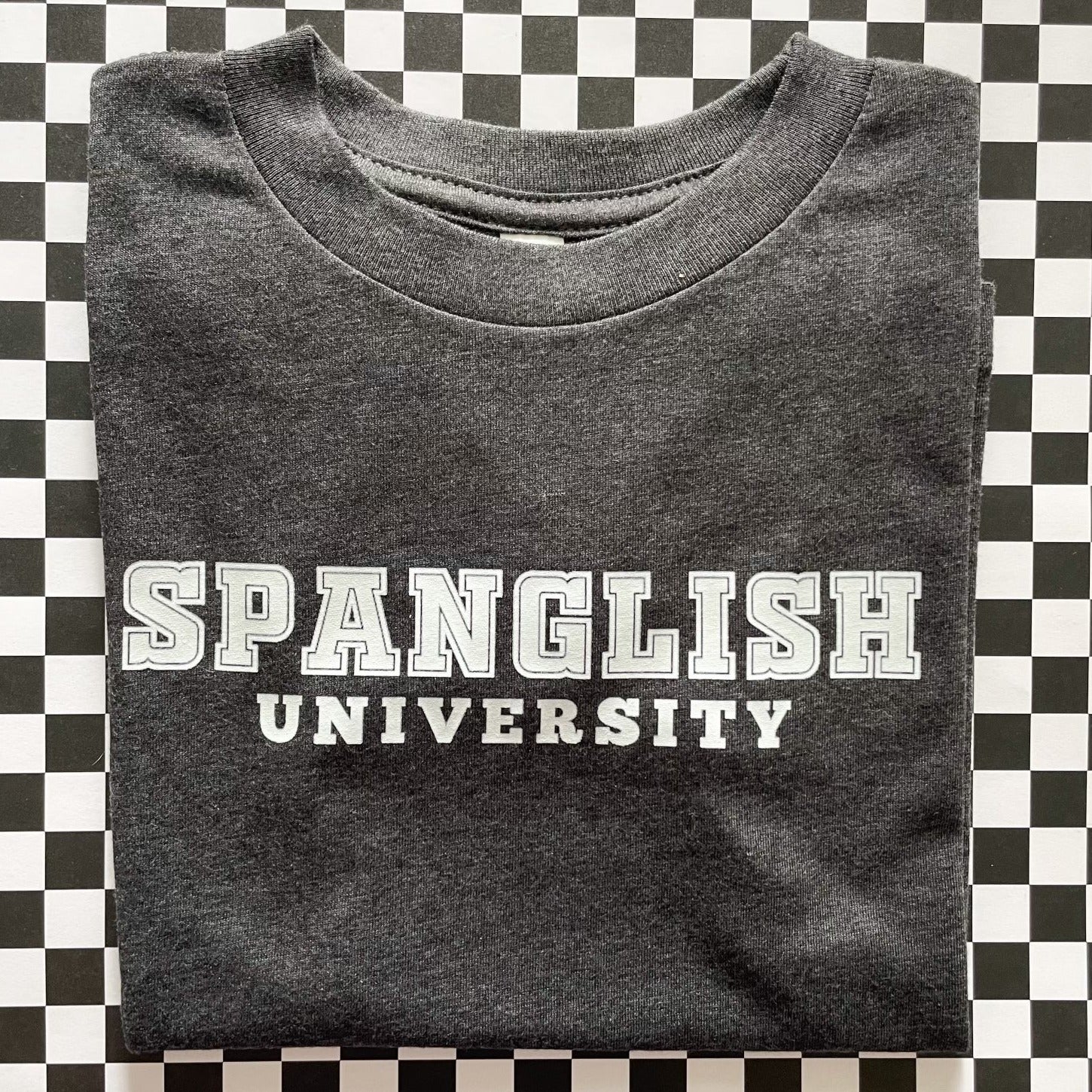 spanglish university t-shirt