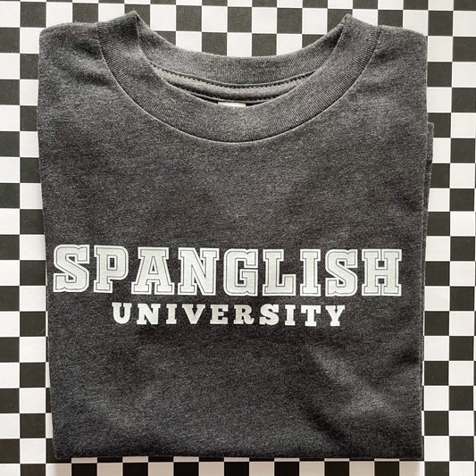 spanglish university t-shirt
