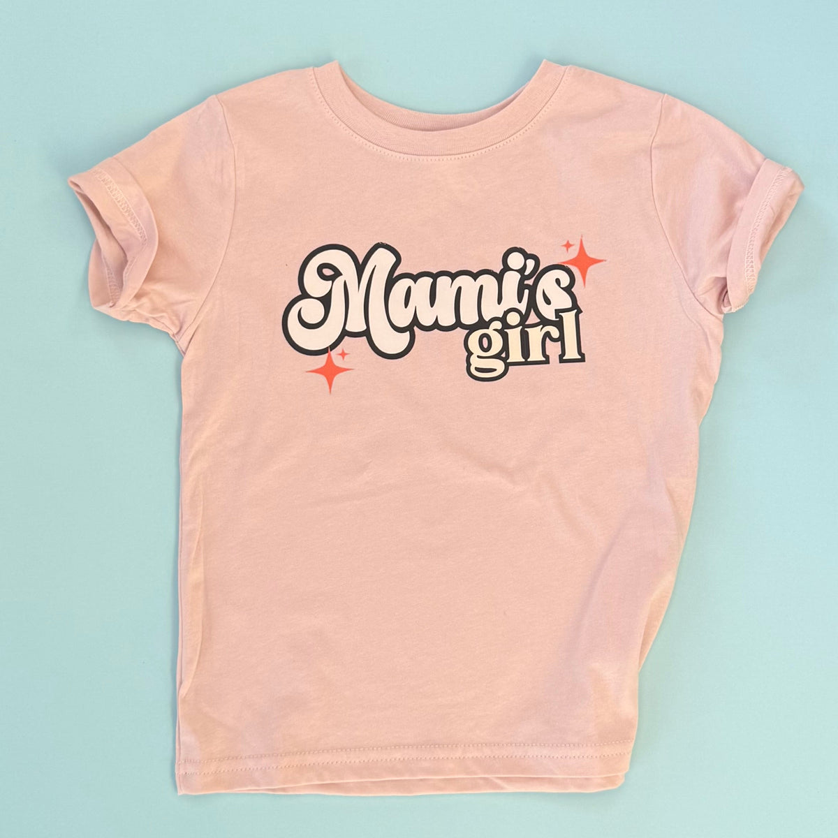 Mami’s Girl Kids T-Shirt l Blush