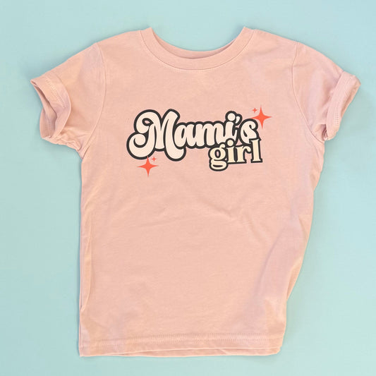 Mami’s Girl Kids T-Shirt l Blush
