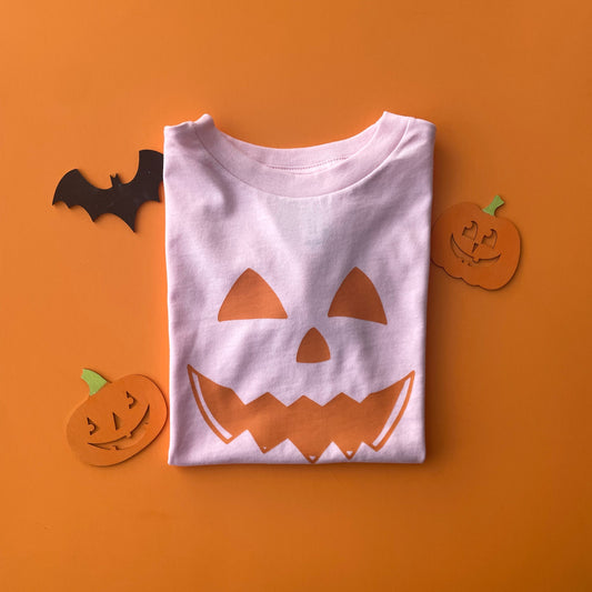 pumpkin face t shirt