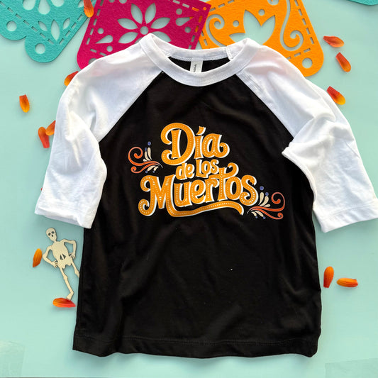 Día de Muertos T-Shirt - Baseball Style