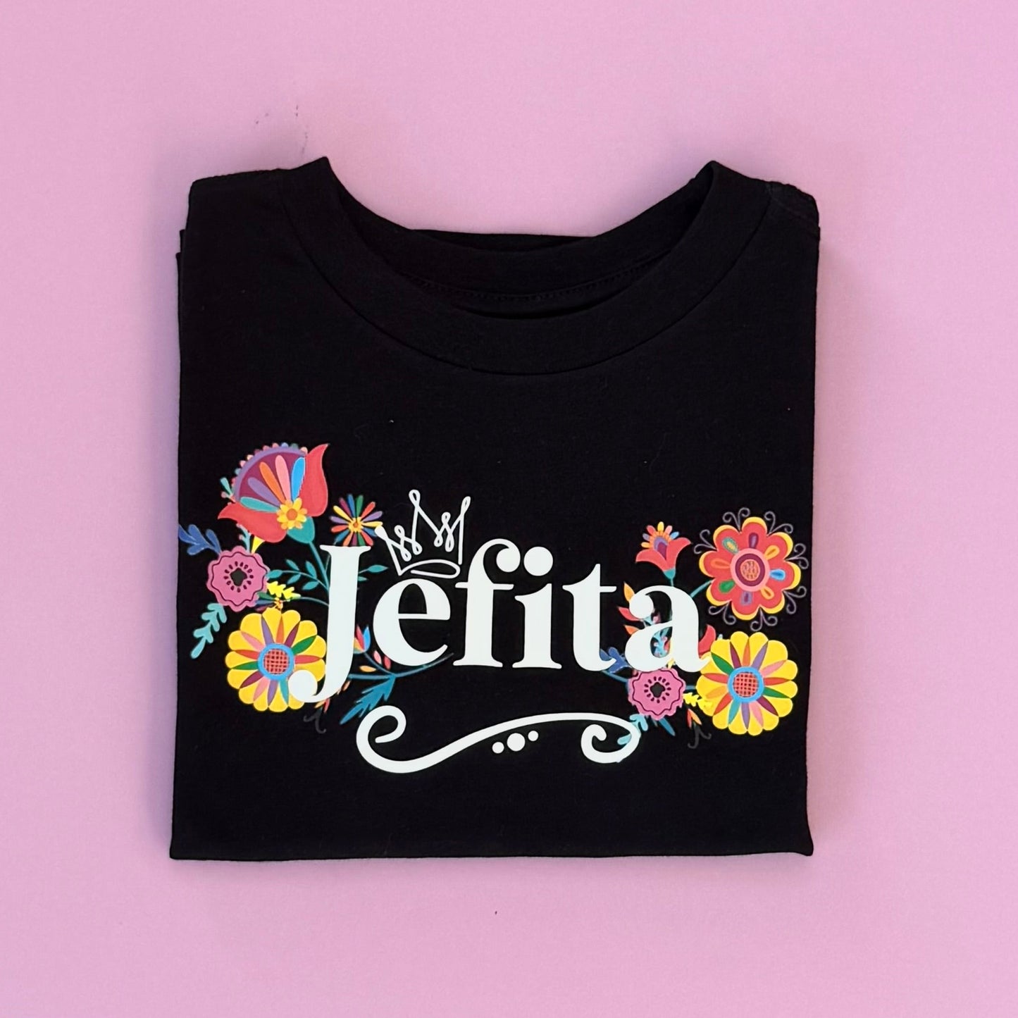 Jefita Girl Kids T-Shirt l Black