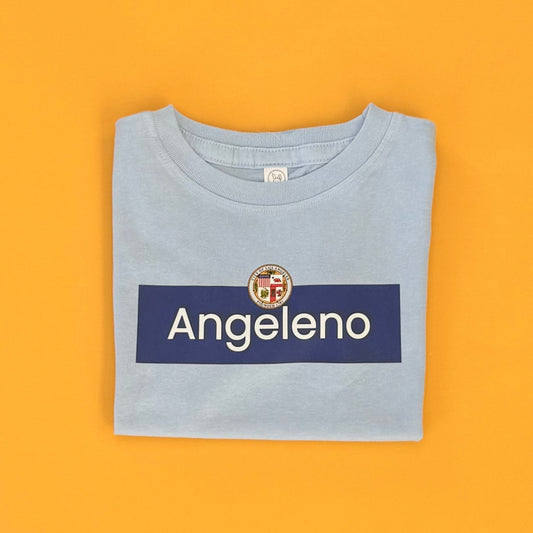 Angeleno Kids T-Shirt l Powder Blue