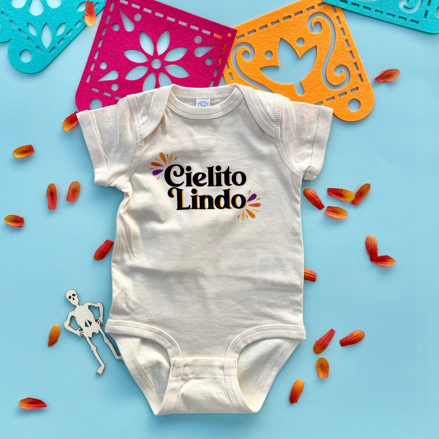 Cielito Lindo Onesie - Natural
