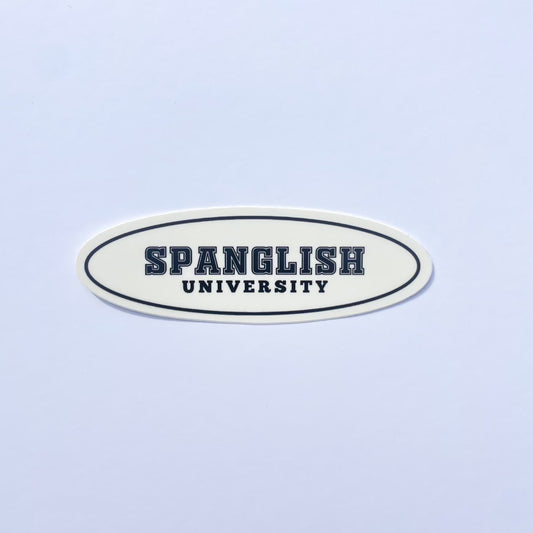 Spanglish University Sticker