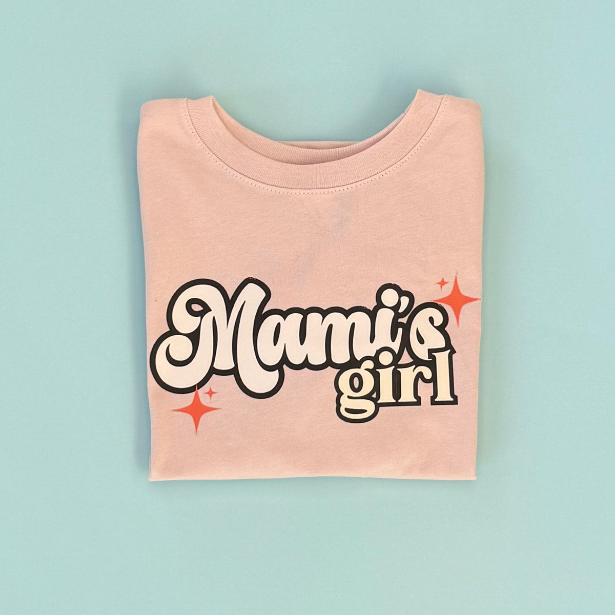 Mami’s Girl Kids T-Shirt l Blush