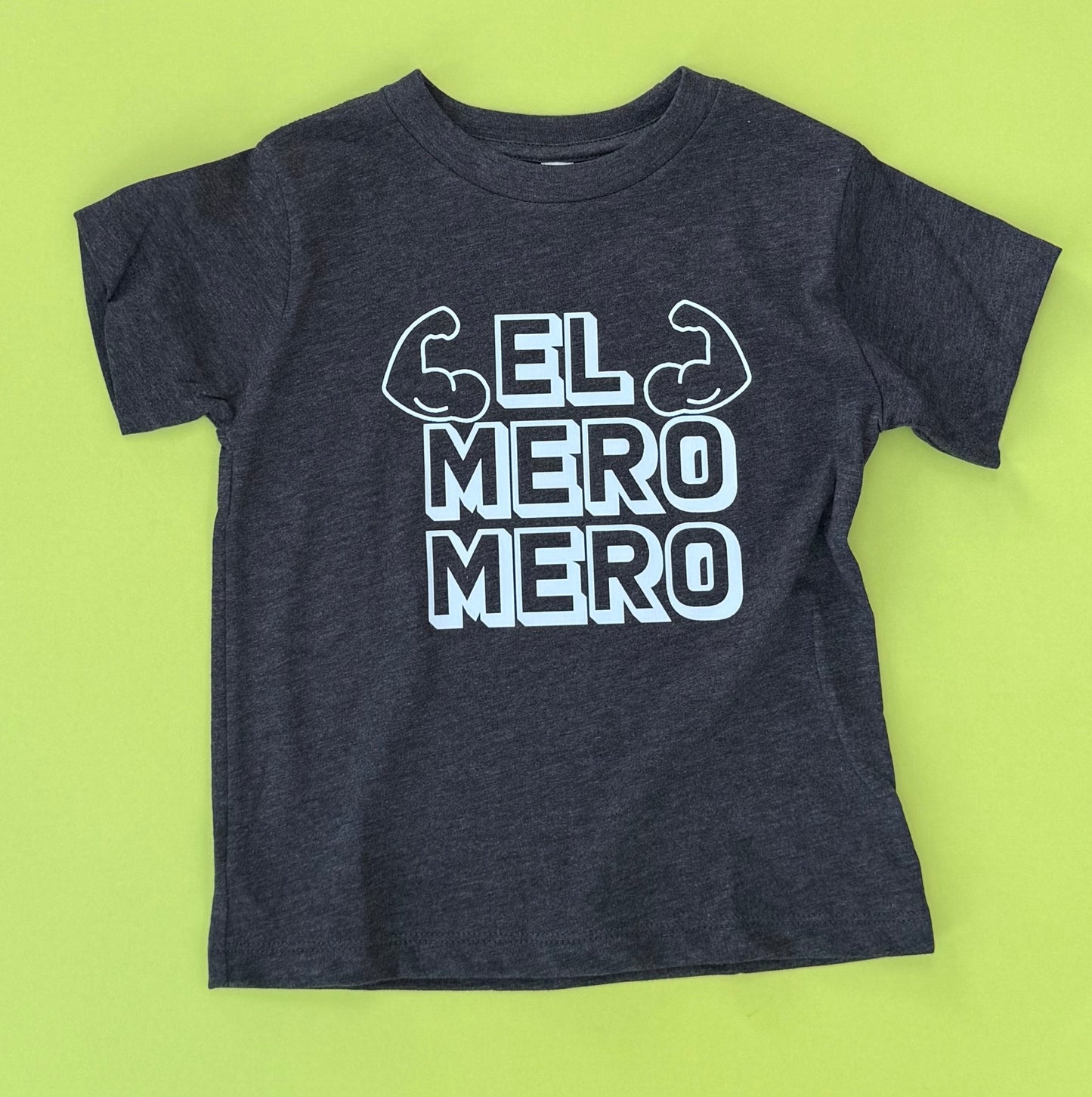 El Mero Mero Kids T-Shirt l Heather Grey