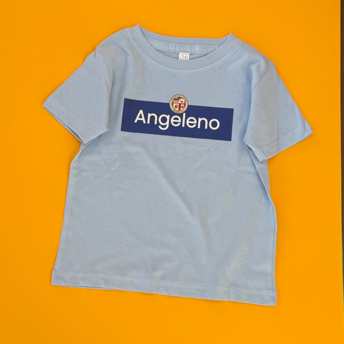Angeleno Kids T-Shirt l Powder Blue