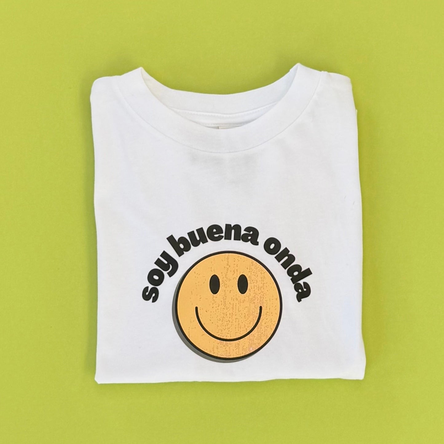 Soy Buena Onda Kids T-Shirt l White