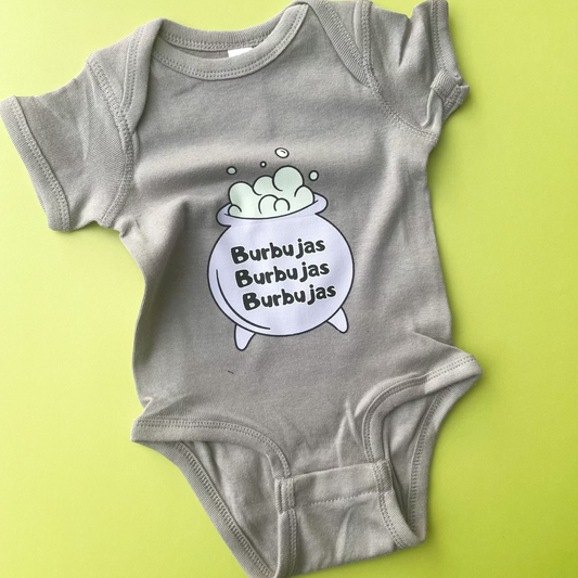 Burbujas Onesie - Stone