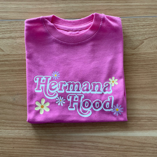 Hermana Hood - Short Sleeve Tee Shirt